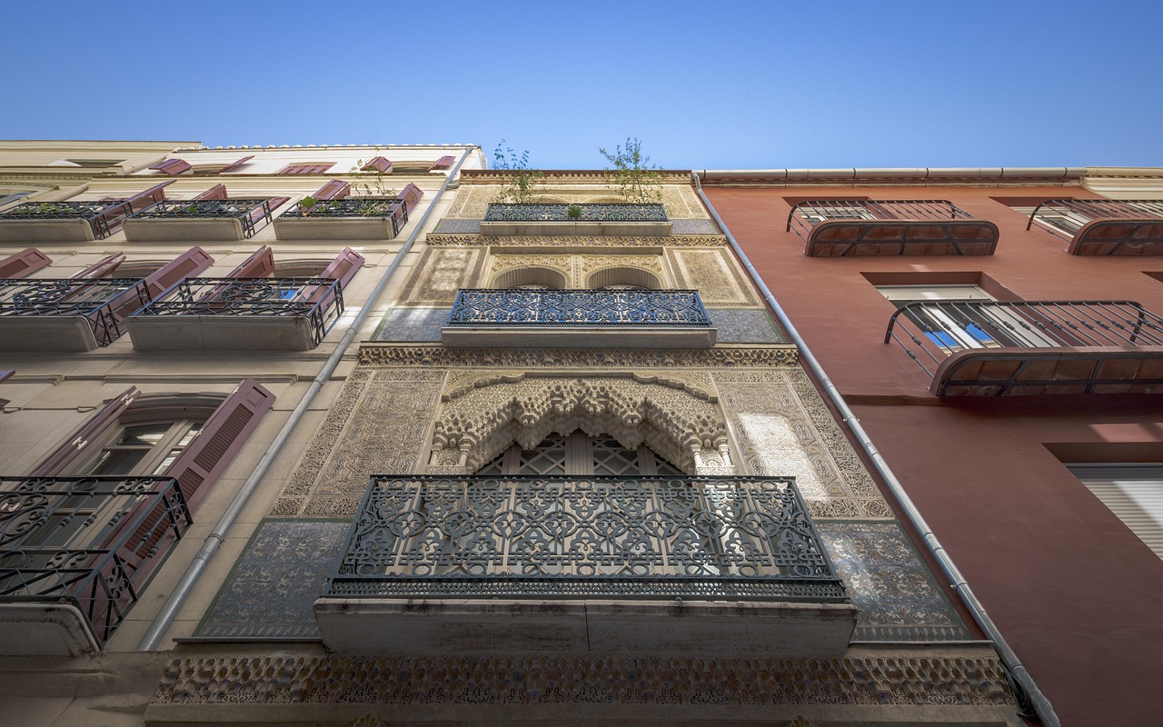 Malaga skyline