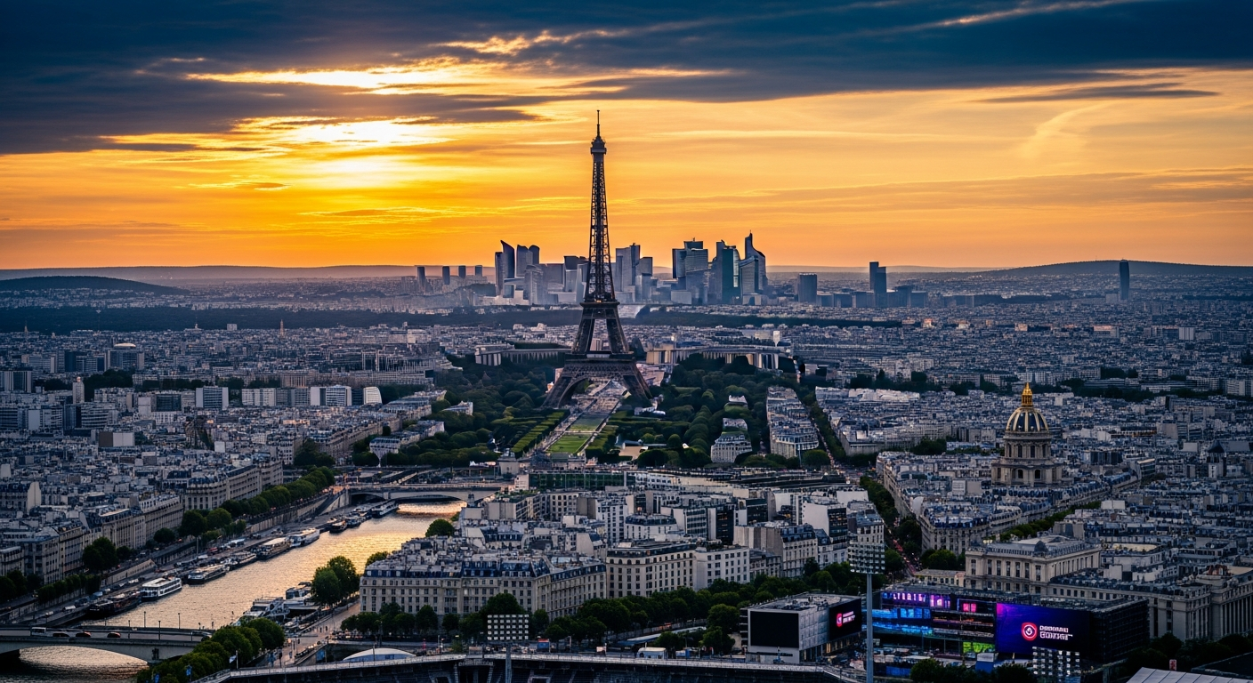Paris skyline